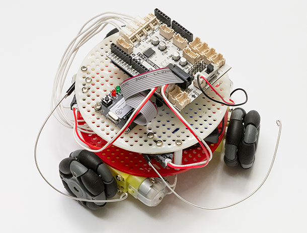 ロボット教室「ロボティクスプロフェッサーコース」ロボットを作ろう!